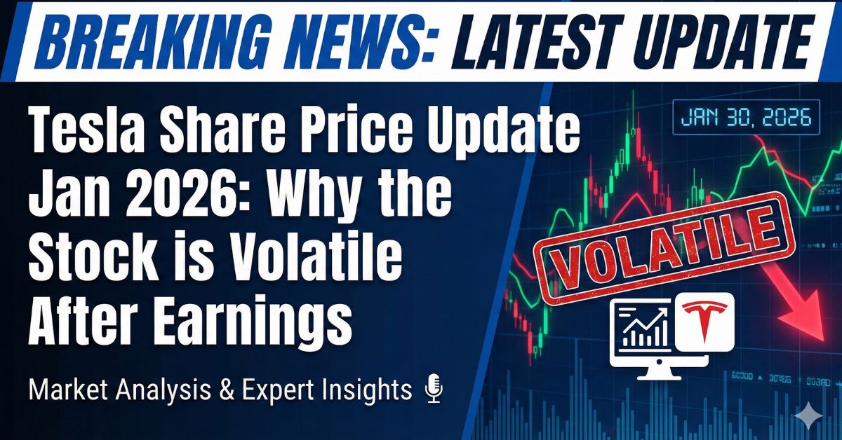 Tesla Share Price Update Jan 2026