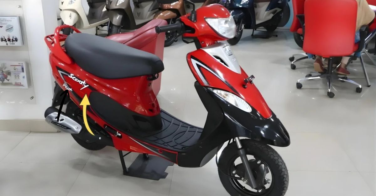 tvs scooty pept plus