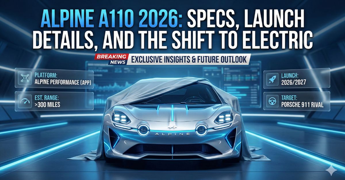 Alpine A110 2026
