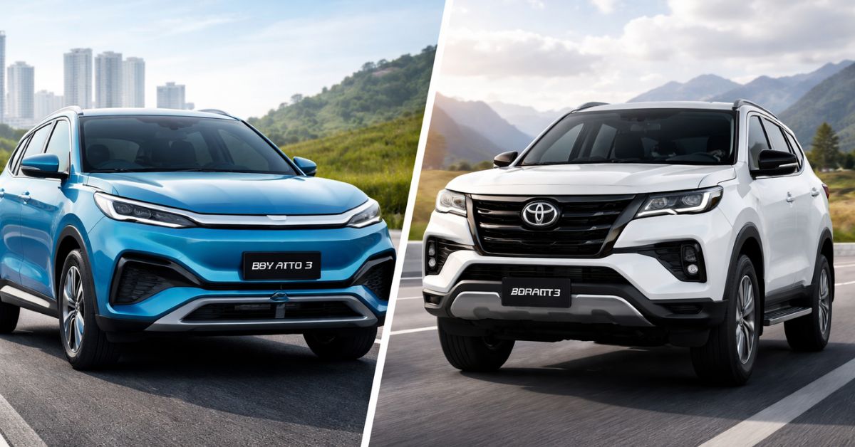 BYD vs Fortuner