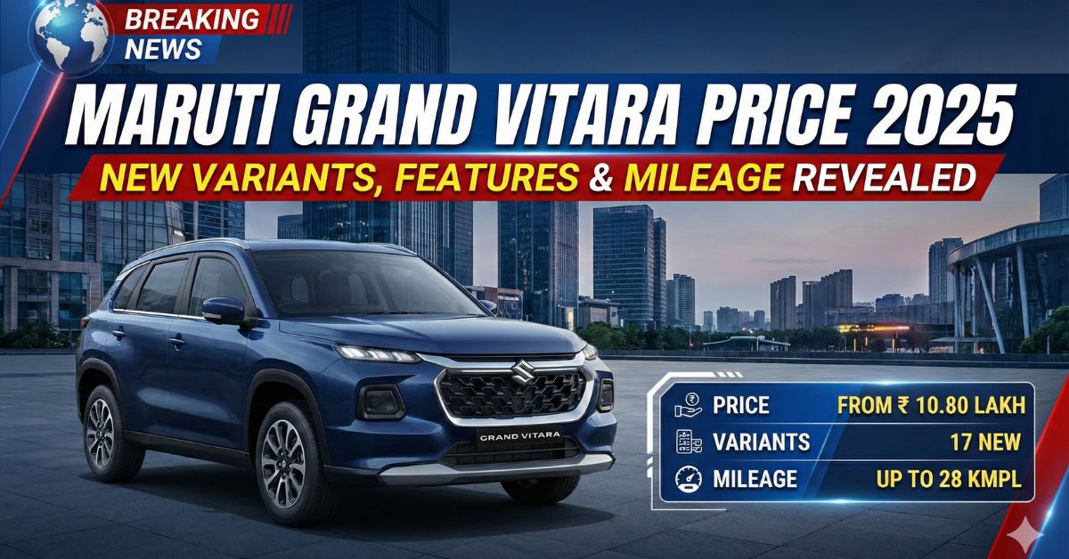 Maruti Grand Vitara Price 2025