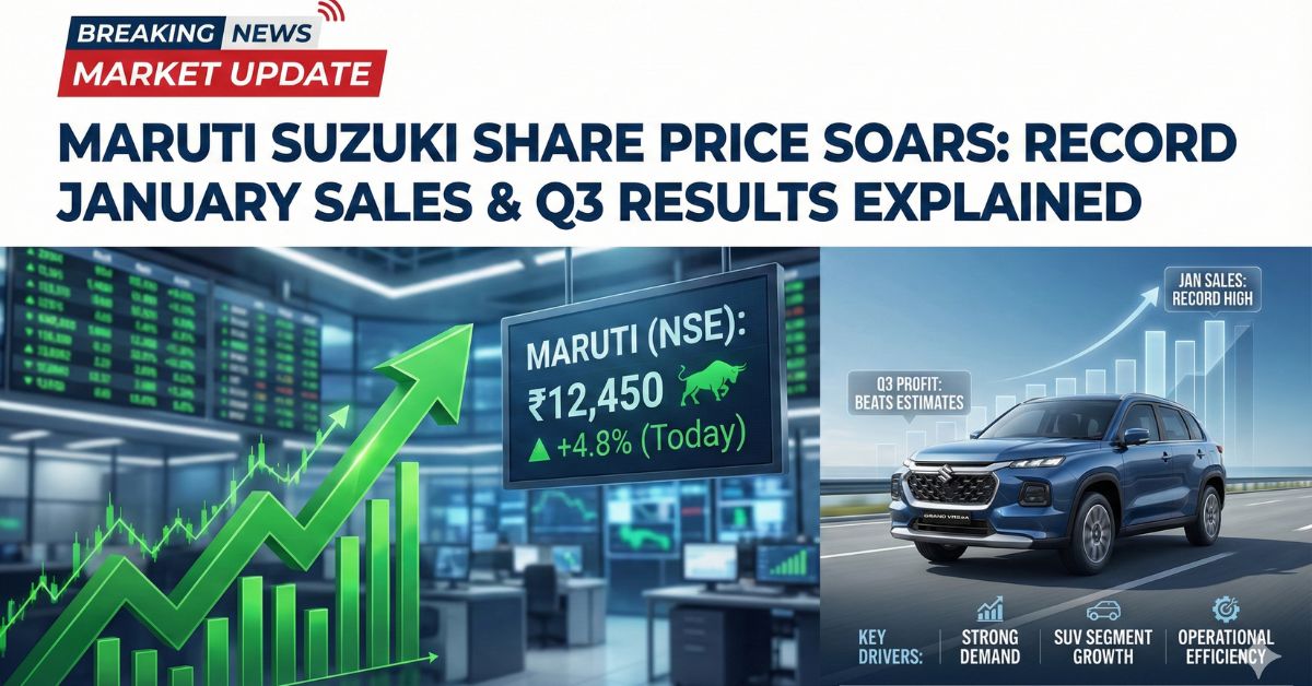 Maruti Suzuki Share Price Soars