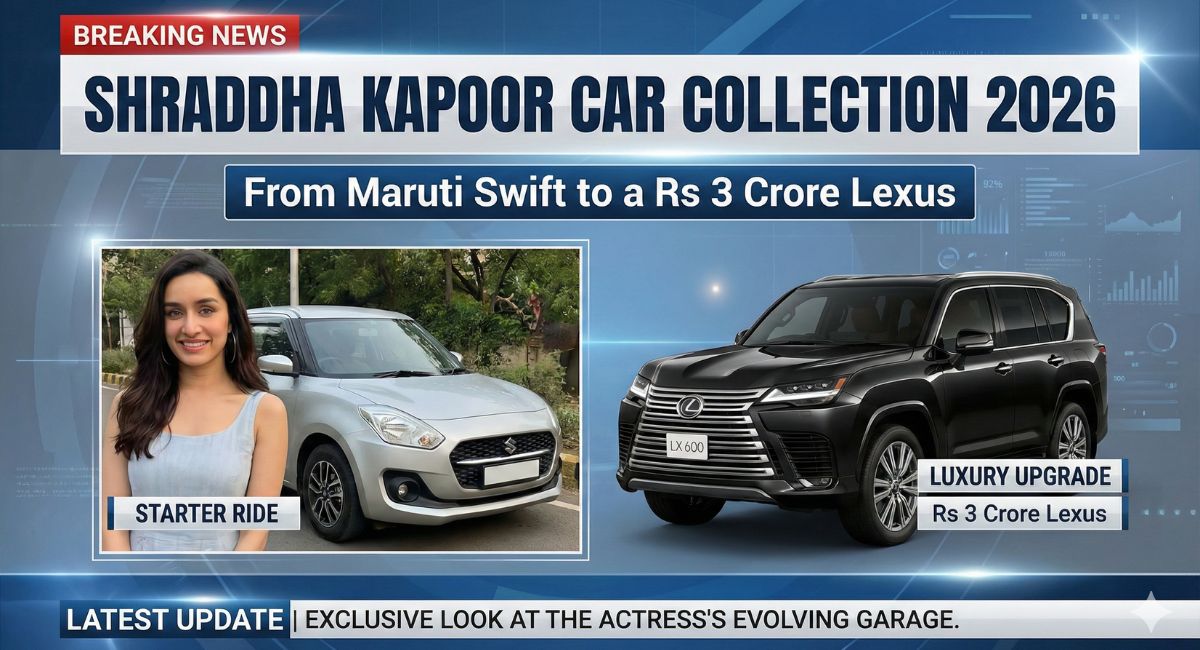 Shraddha Kapoor Car Collection 2026