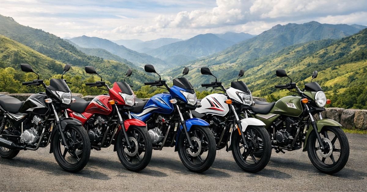 Top 5 Best Mileage Bikes Under ₹1 Lakh in India
