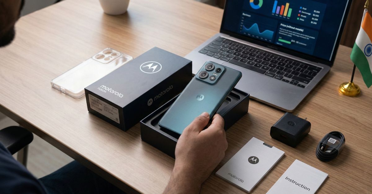 Unboxing Motorola Edge 70 Fusion