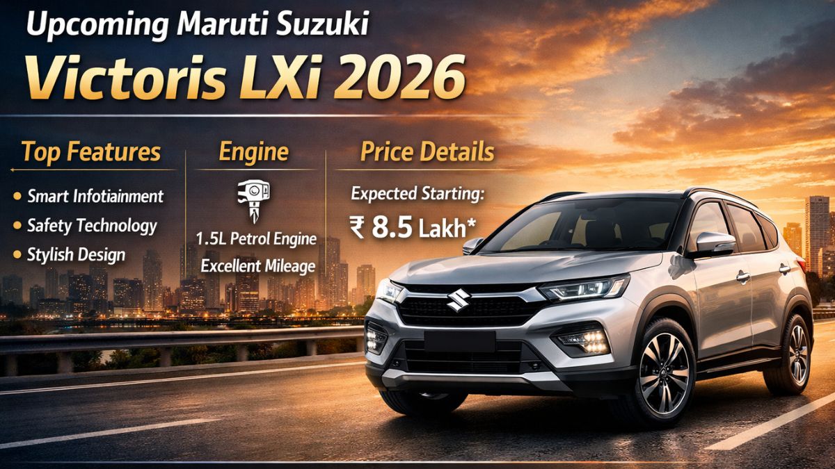 Upcoming Maruti Suzuki Victoris LXi 2026