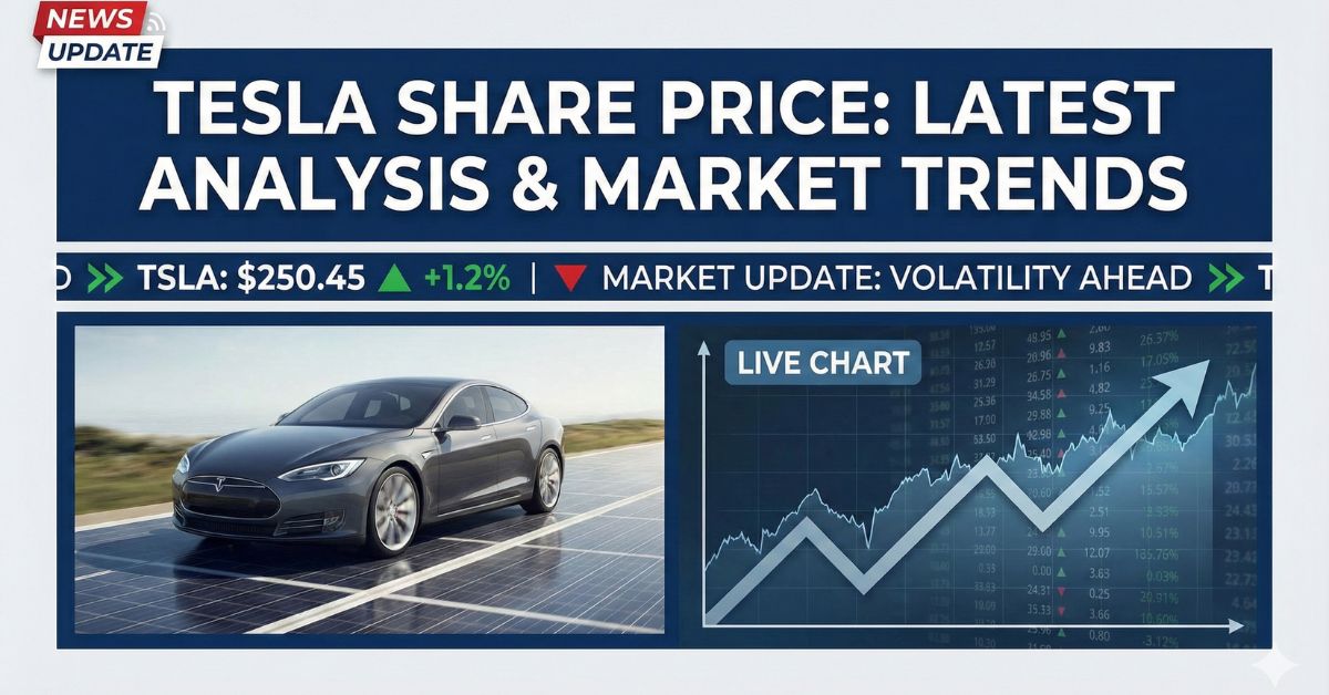 Tesla Share Price 2026